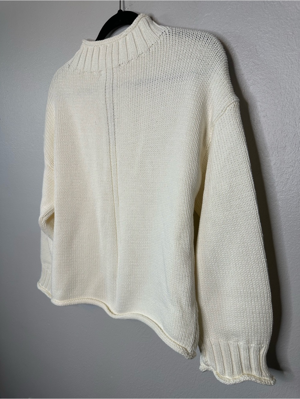 NWT J. Crew 2025 Rollneck Sweater in Ivory - Picture 5 of 10